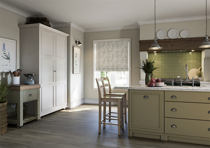 Laura Ashley Pussy Willow Embroidery, Hedgerow - Roman Blind - Image 6